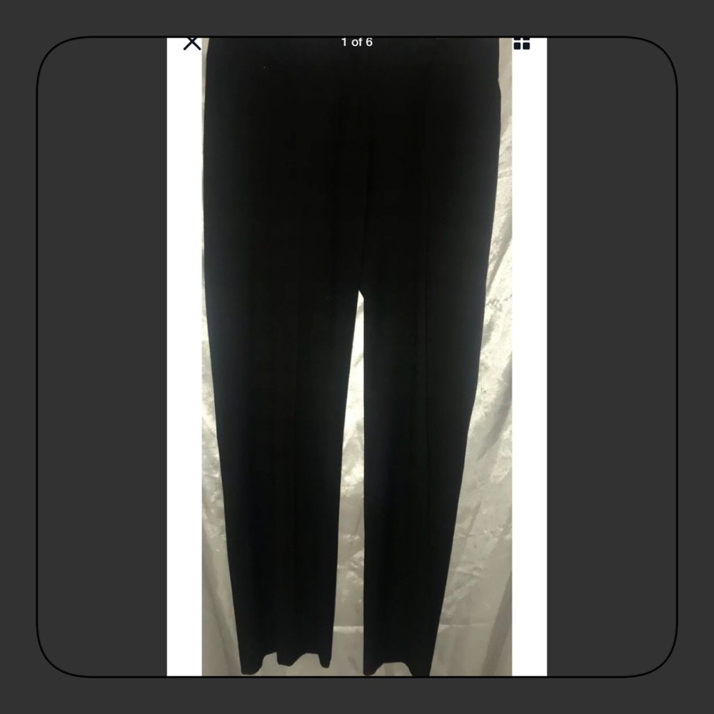 WOMENS BLACK TRIBAL CAREER DRESS PANTS SIZE 6 NICE